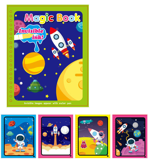 Children's Magic Water Painting Coloring Book
